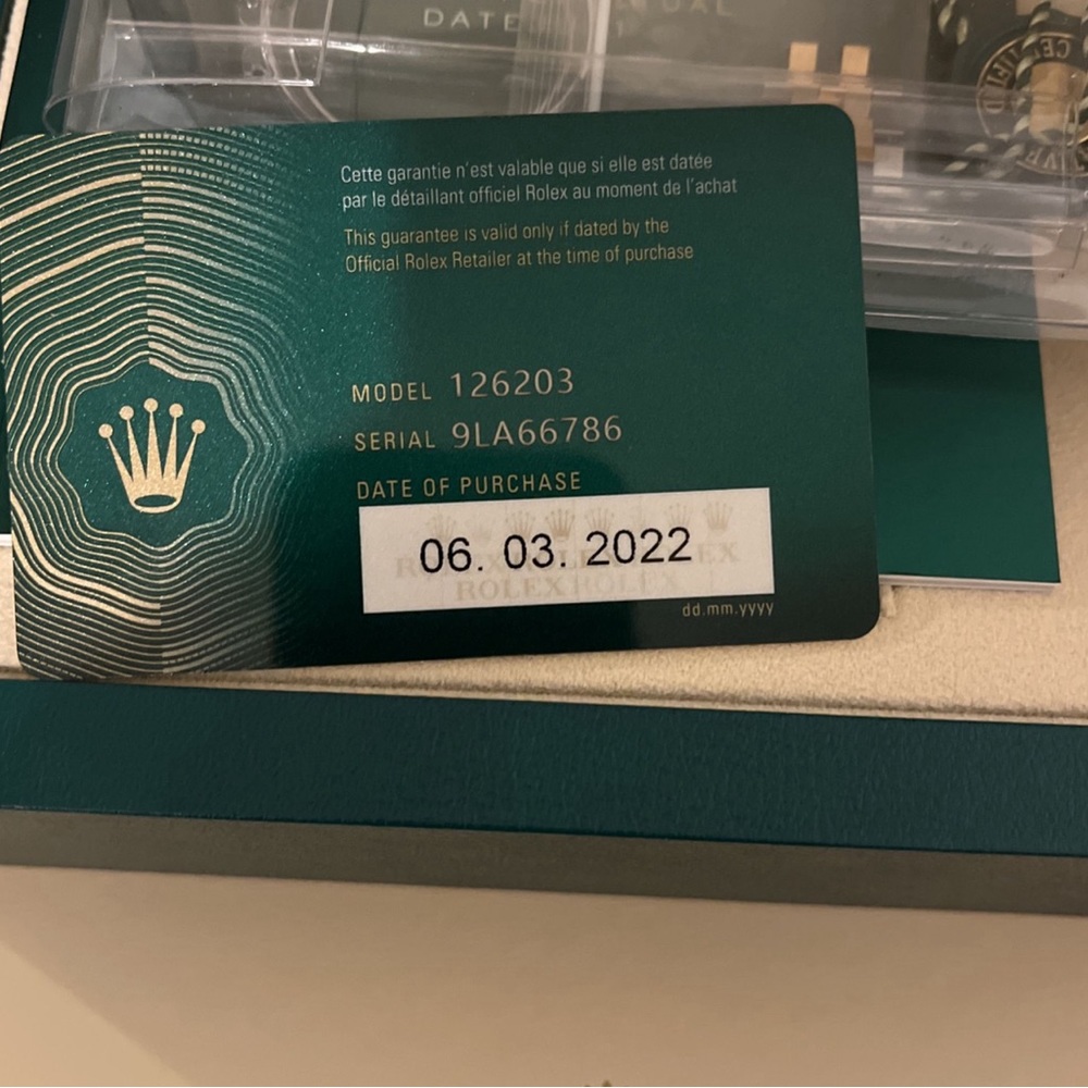 Basically new Rolex date just 36 mm two tone